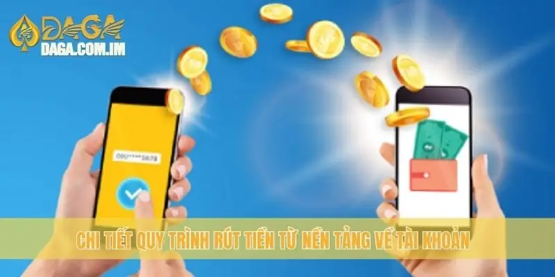 Chi tiết quy trình rút tiền từ nền tảng về tài khoản